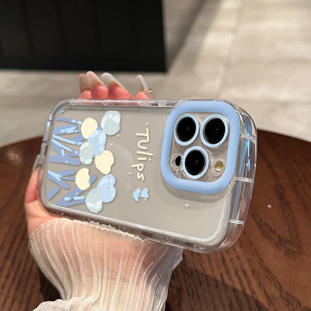 Mobile Phone Cases for iPhone 11 13 XR 15 Pro Max 12 14 Pro Max Case iPhone 16 7 Plus 8 Plus XS Max Cartoon Pattern Anti-drop Protection Shockproof