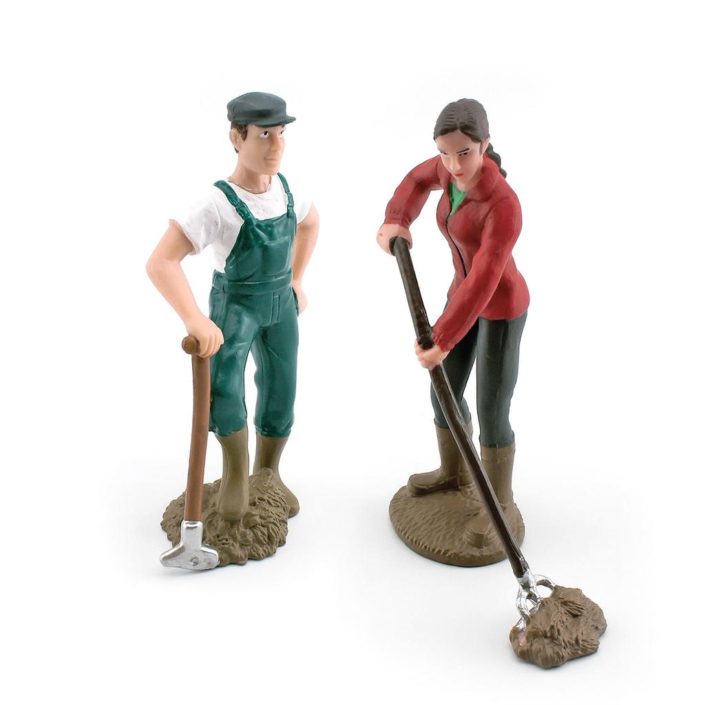 Pvc Farmers Realistic And Farm Women Figures Perfect For Educational Farm Dioramas