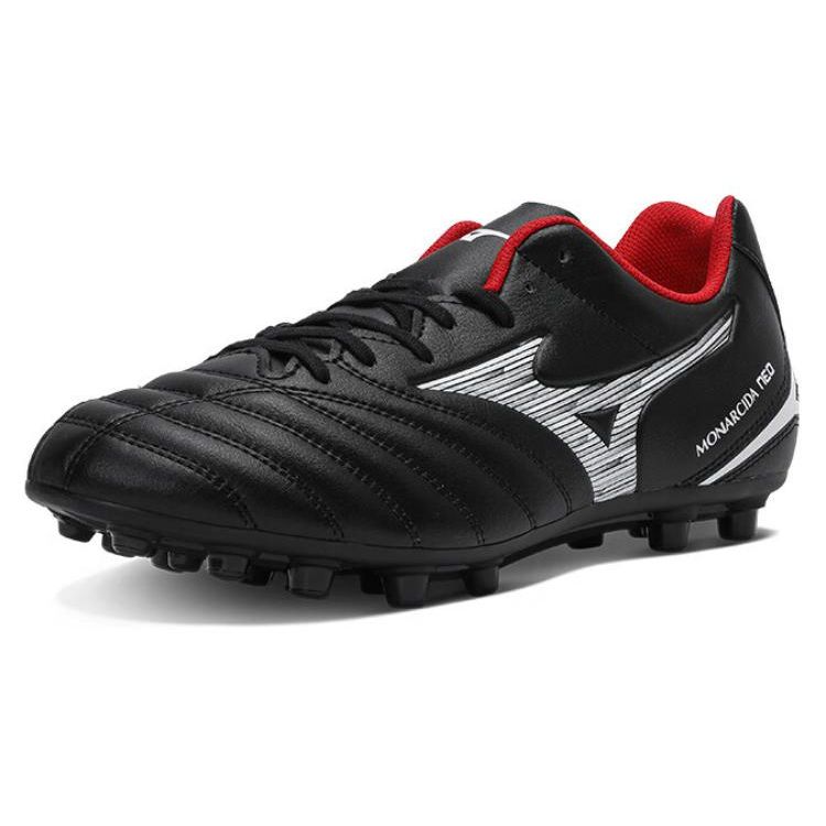 Mizuno Monarcida Neo III Select AG Soccer Shoes Unisex Footwear Black Red P1GA242601