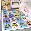 Multiple sizes Cartoon Bees Collection Carpet for Living Room Bedroom Sofa Home Decor Rus Non-slip Floor Mat Luxury Gift