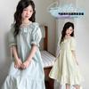 Girls' Summer Dress 2026 New Fashionable Summer Dress Doll Collar Princess Dress Junior High School Girls Fashion Dress
