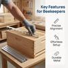 6Pcs Easy Installation Metal Frame Strips Shape-Retaining Performance Frame Spacers  Beekeeping