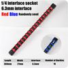 360° Swivel ABS Socket Organizer 1/4Inch 3/8Inch 1/2Inch Premium Quality Socket Clip Rail Holder socket organizer tools