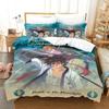 Anime Rurouni Kenshin Bedding Set Duvet Cover Bed Set Quilt Cover Pillowcase Comforter King Queen Size Boys Adult Bedding Set
