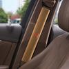 2PCS Suede Car Seat Belt Protection Cover for Mitsubishi Ralliart ASX OTO Lancer9 Colt V33 Cordia Pajero Outlander Eclipse UYE2
