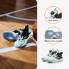 Anta Breathable Shock Absorbing Sports Low Top Kids Basketball Shoes Kids Sneakers Black White Green A12439901-1