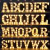 Alphabet Letter LED Lights Luminous Number Lamp Battery Warm Night Light for Home Wedding Birthday Christmas Party Decoration