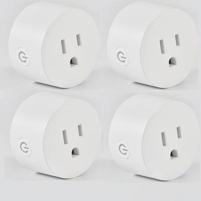 Smart Plug- No Hub Required - Compatible with/For Alexa & Google Home (4 Pack)
