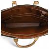 Auth LOUIS VUITTON Monogram Porte Documents Voyage Briefcase Brown Canvas lv6636nb