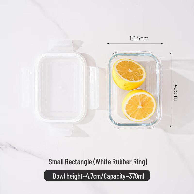 ZISIZ Borosilicate Glass Food Storage Containers