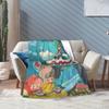 Ponyoed Merch Blanket Warm Cozy Fluffy  Throw Blankets for Bed 50x60 Inches Multiple Sizes Throws And Blankets
