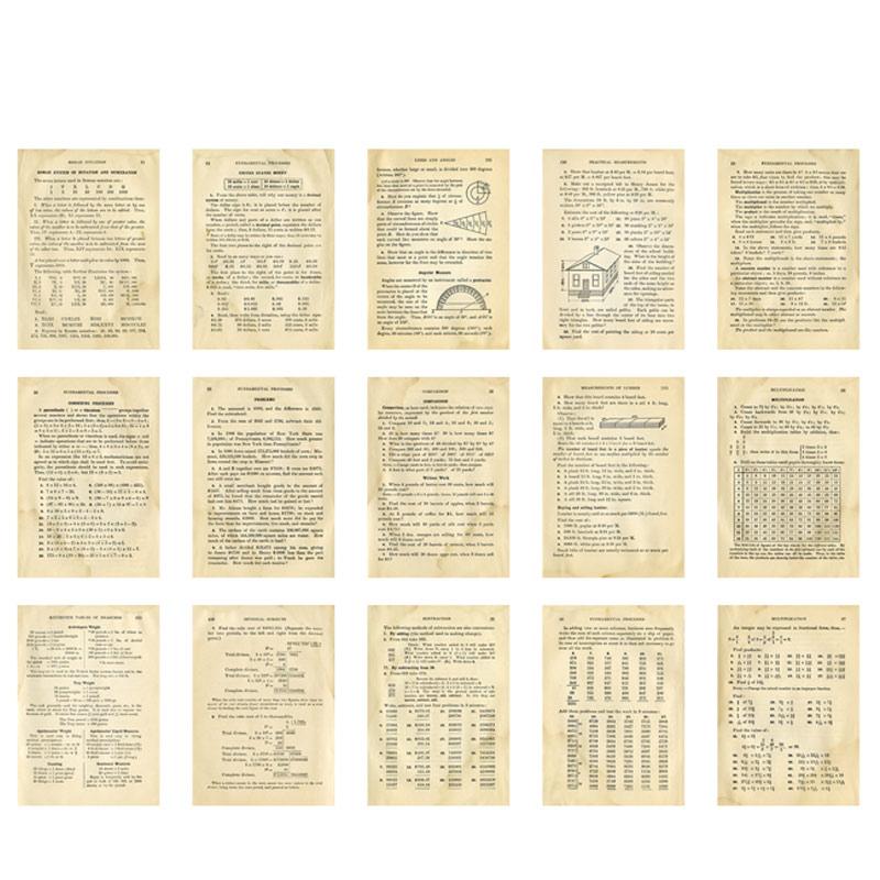 

30 pcs Vintage Old newspaper Background paper DIY Diary Album Scrapbooking Collage material paper Junk Journal Supplies