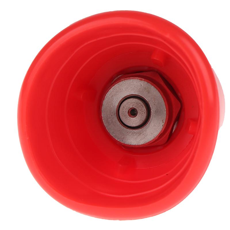 1 Piece Soft Rubber Sleeve Sector Nozzle Splash Proof Stainless Steel Nozzle High Pressure Water Gun Nozzle Car Wash Accessories
