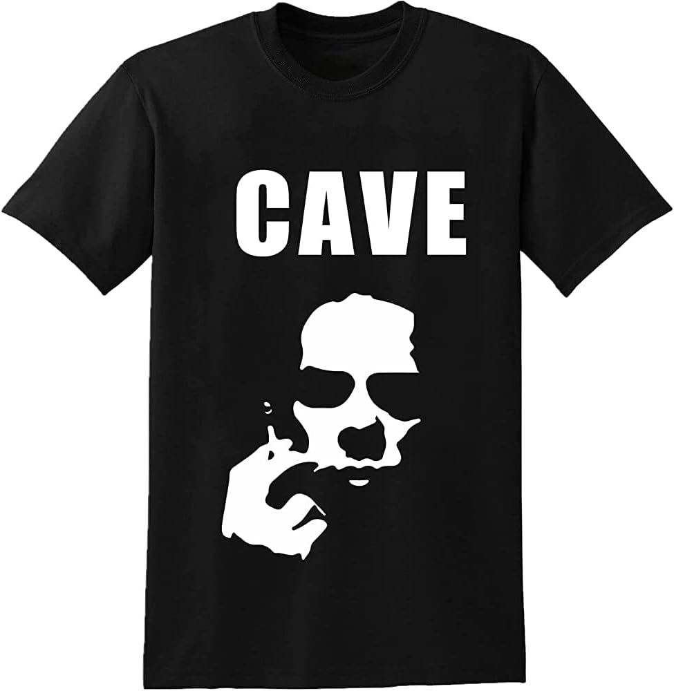 Nick Cave Men T Shirt Graphic Unisex Casual Men T Shirt Black M