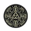 Constelações Astrologia Pêndulos Tapete Tarots Toalha de Mesa de Borracha Decoração de Mesa Tapete para Cartas de Tarô Tapete de Cerimônia para Pêndulos