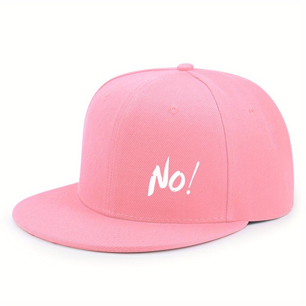 Flat Brimmed Baseball Cap For Men AND Women With NO Printed Fashion Versatile Casual Hip Hop Hat For Outdoor Street Going
