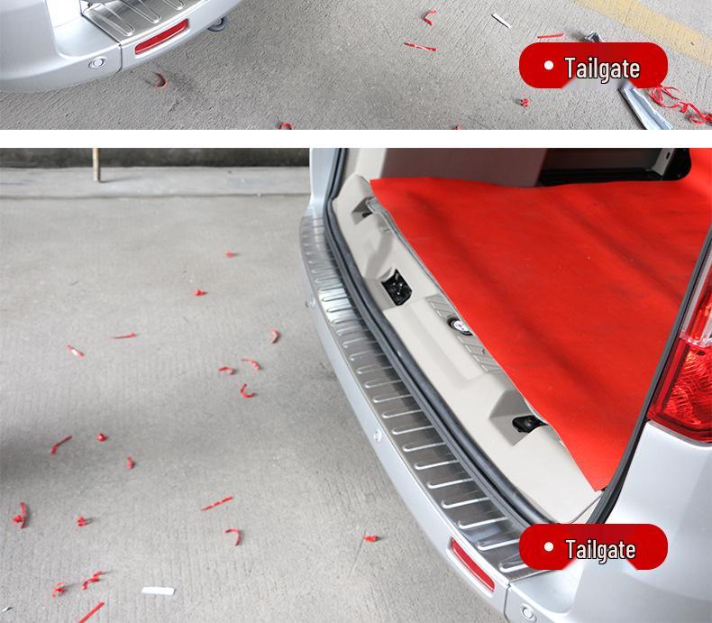 Ford Tourneo Threshold & Rear Bumper Guard Set