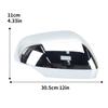 Tappo Copertura Specchietto Retrovisore Laterale Per Mitsubishi Triton L200 Cromato Con Fibbia Tappo Specchietto Porta Laterale Accessori Auto