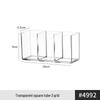 Armoire Miroir de Salle de Bain en Acrylique & Support de Rangement pour Cosmétiques