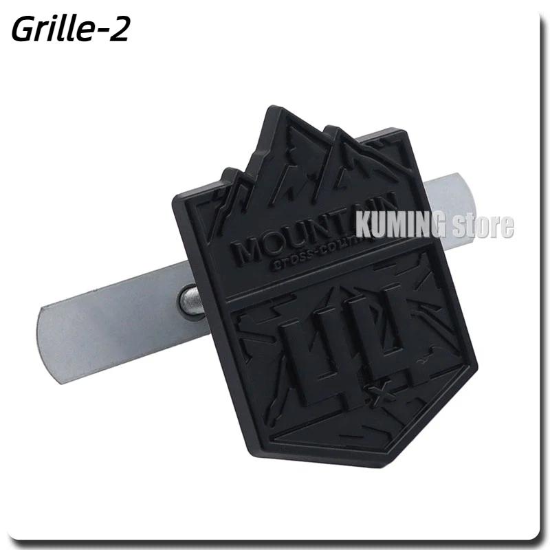 3D Metal 4X4 Mountain Cross Country Badge Auto 4WD Emblem Car Stickers Styling Decals Accessories