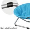 Portable pet moon chair outdoor camping cat dog foldable bed adjustable height elevated bed thick warm seat cover