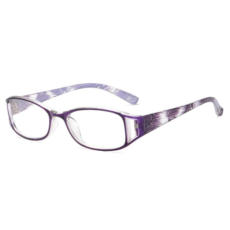 Women & Men Floral Reading Glasses - Elegant Fashion Square Full Frame, Perfect for Phone & Computer