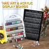 1set Premium Acrylic Nail Color Plate Magnet Nail Tips Display Board Comparison Color Card With Number Stickers For Nail Salon