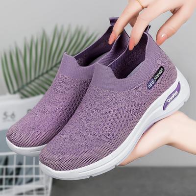 New Women's Sports Shoes Summer Hiking Platform Lightweight Mesh Loafers Outdoor Breathable Walking Vulcanized Shoes for Women
