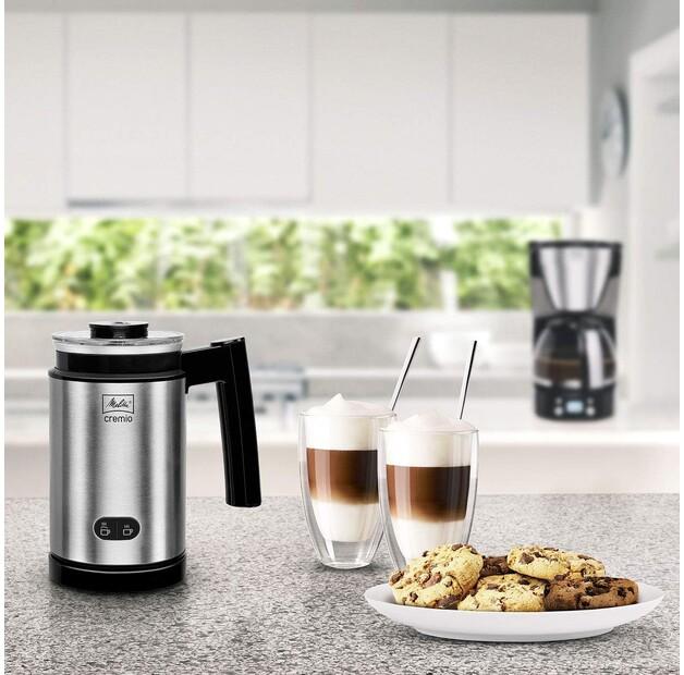 Вспениватель молока Melitta Cremio elektrischer, нержавеющая сталь (1014-03)