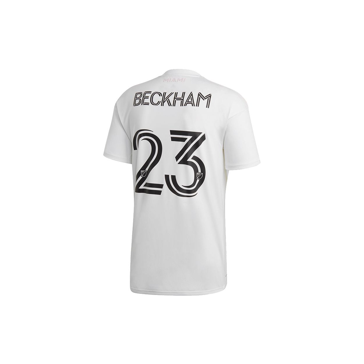 

Adidas Inter Miami CF Men s Home Beckham #23 Short Sleeve Soccer Jersey White GE2104 S