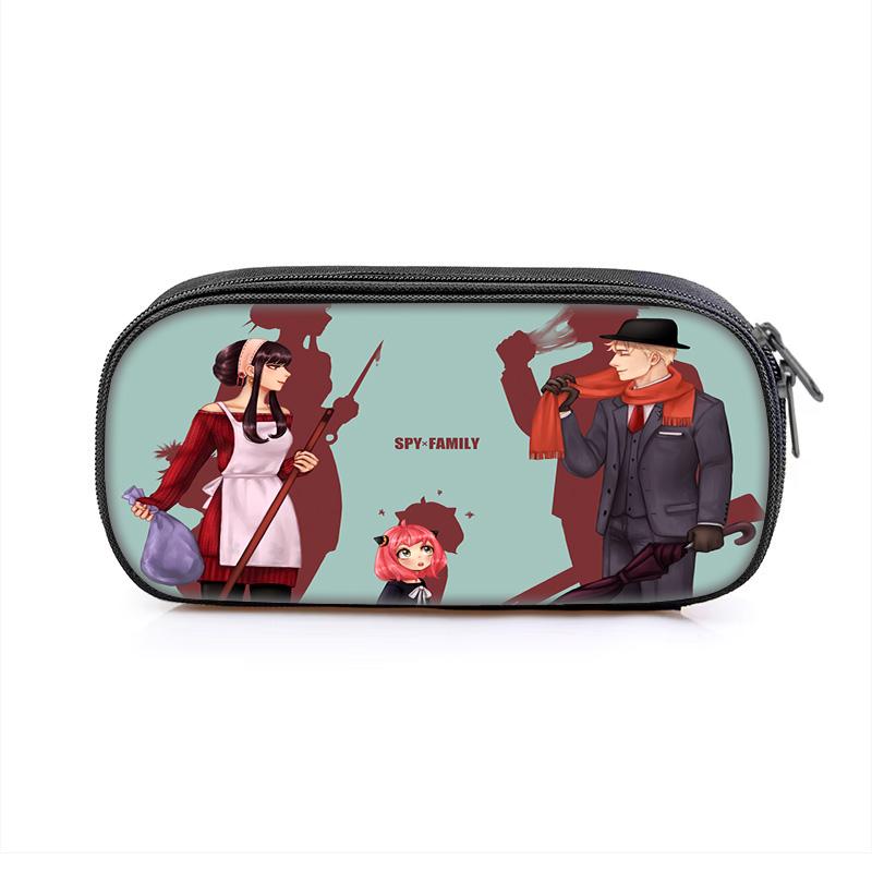 SPY×FAMILY Federmäppchen vielseitig Cartoon große Kapazität beliebtes Produkt, bestes Geschenk für Jungen und Mädchen zum Schulanfang und Geburtstag