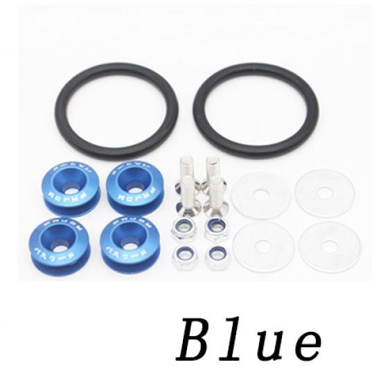 Aluminum Universal JDM Quick Release Fasteners Bumper Fender Washers For Car Honda Civic Kia Mitsubishi Detachable