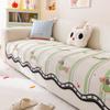 Cartoon Special-Shaped Sofa Cushion, Cold Silk And Cool  New Summer Non-Slip Straight Seat Cushion, Mat, One-Piece Cover