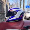 Motorcycle helmet full helmet men and women winter warm safety four seasons knight electric vehicle locomotive full