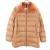 TORCON Velour Switching Down Jacket 2 Salmon Pink Women Used