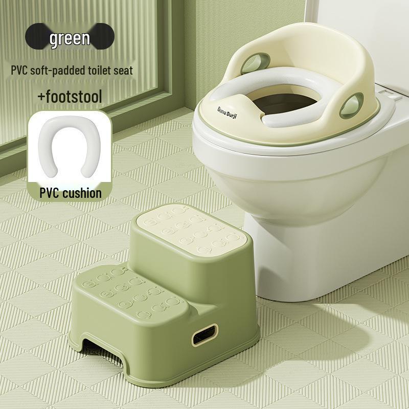 Jumbo Kids' Potty Training Seat with Ladder and Lid - Free Home Shipping