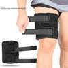 Adjustable Thigh Compression Sleeve Light Weight Breathable Leg Thigh Support Brace for Workouts Sports Injury Recovery