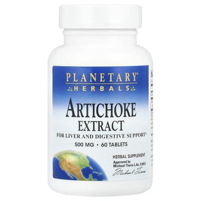 Artischockenextrakt, 500 mg, 60 Tabletten