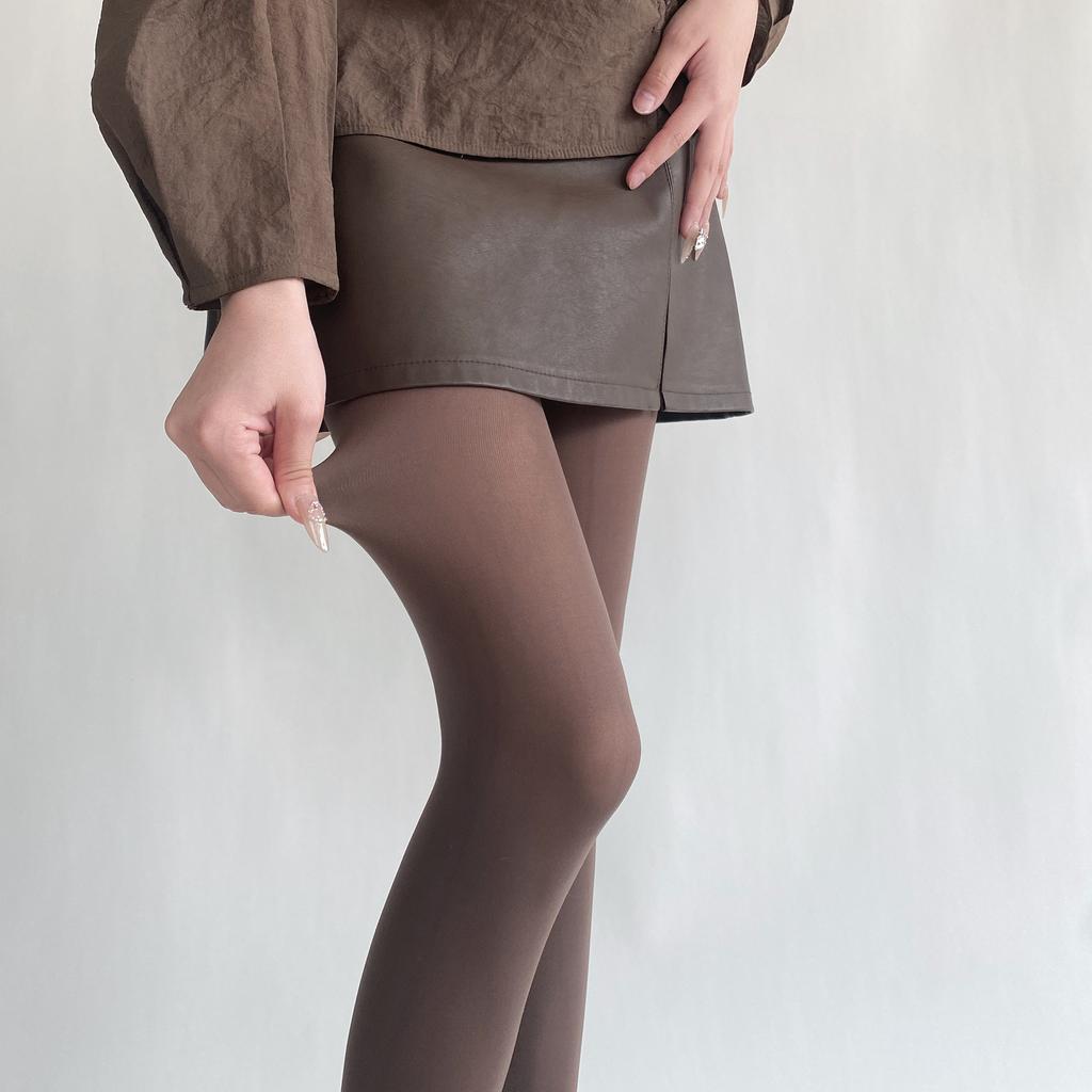 Spring And Summer New Colorful Velvet Pantyhose Simple Solid Color Slimming Dopamine Candy Color Versatile Base Stockings