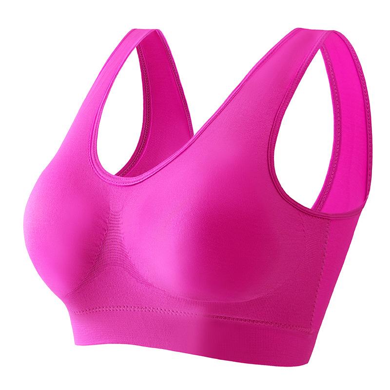 

Women s Seamless Sports Bra: No Underwire, Cross-Back Design, Perfect for Yoga, Running, Fitness, Plus Sizes Available L