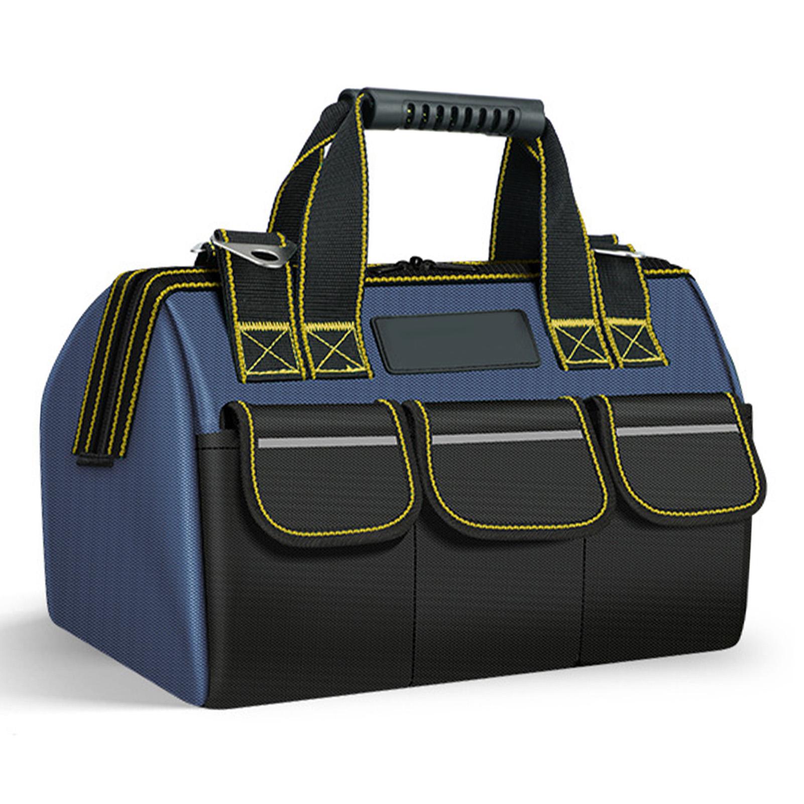 

Сумка для инструментов Утолщенная ткань Оксфорд Износостойкость Противоскользящее дно Органайзер для аппаратных инструментов