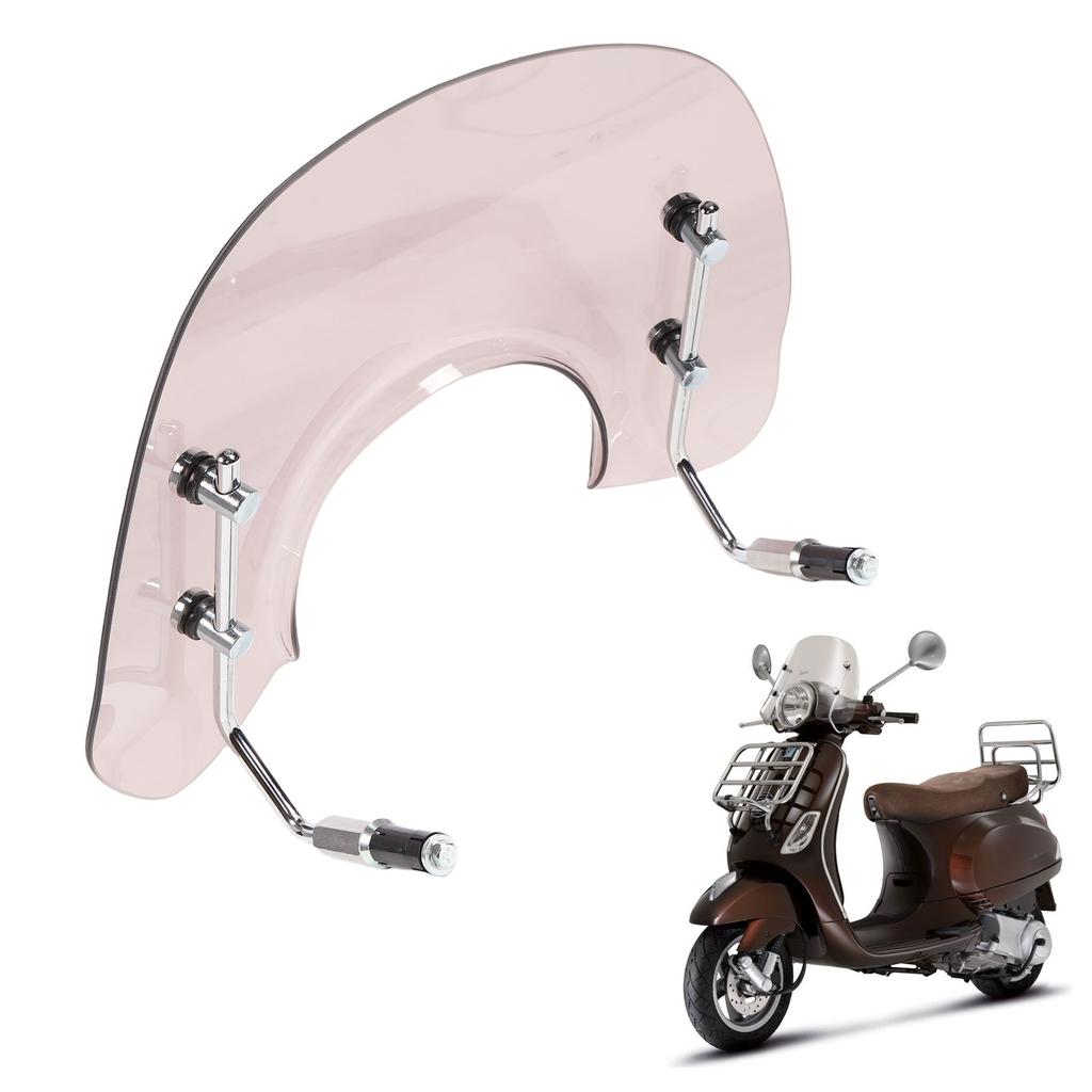 Motorcycle   Carbon Steel Motorcycle Wind Deflector Windscreen Mount Kit Replacement for LX50 LX125 LX150 All Year