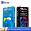 Beile Double Protection Condoms - Safe, Super Lubricated, No Reservoir, 10-Pack