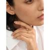 Yhpup Minimalistischer Neuer Stil Edelstahl Offener Schicker Verstellbarer Ring Mode Dünner Finger Koreanischer Hohe Qualität Schmuck 18 Karat Golden