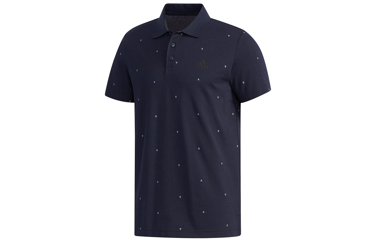 Adidas Polo Shirts Men s Navy Blue Polo Collar Moderate Straight Fit DY8707 S