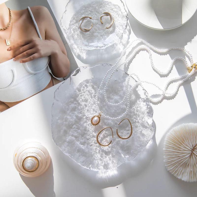 Vassoio Portafoto in Giada per Gioielli, Nail Art e Accessori