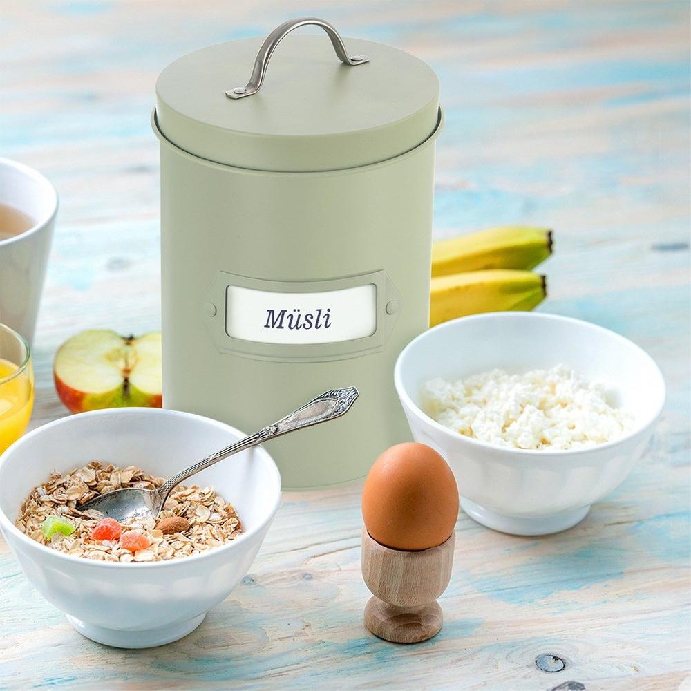 Pojemnik Kuchenny Na Produkty Sypkie Żywność Do Przechowywana Puszka 2,2L