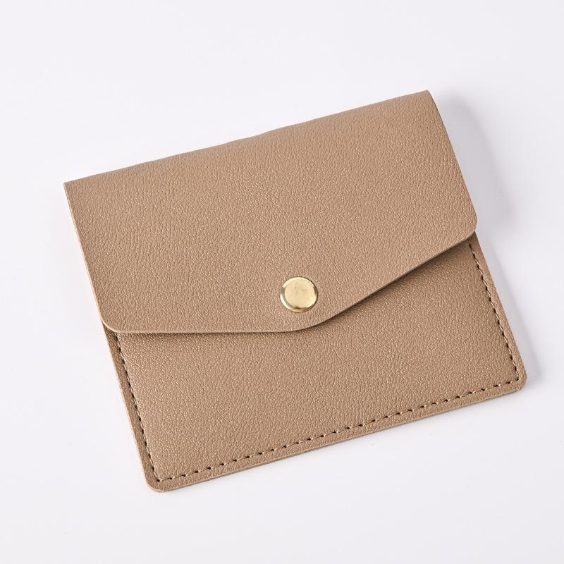 Slim Soft Leather Card Holder Mini Credit Card Wallet Women Men Thin Card Case Small Purse Business Cardholder