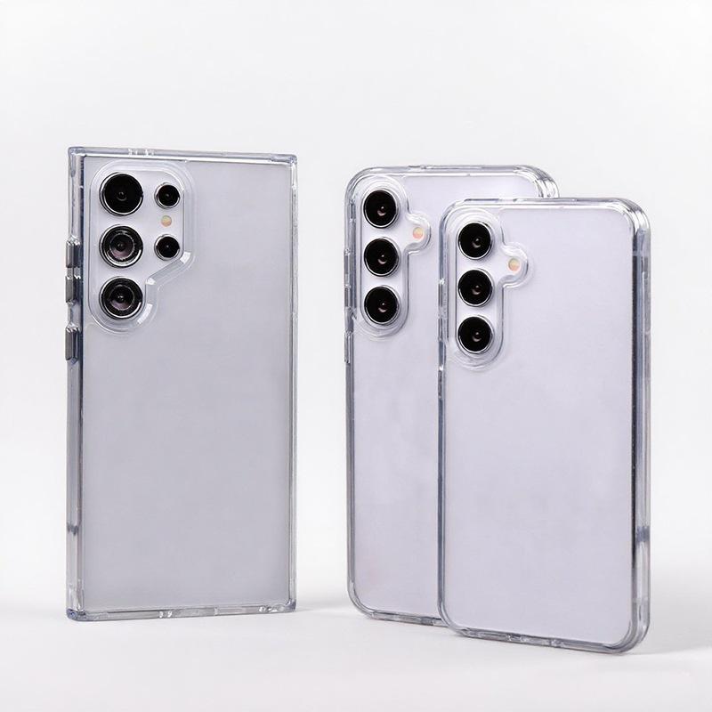 

Samsung S26 Clear Ultra Skin-Feel Magnetic Drop-Proof Protective Phone Case Samsung S24+