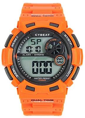 [J-Axis] Sportuhr 10 ATM Wasserdicht Digitaluhr ACY14-OR Herren Orange